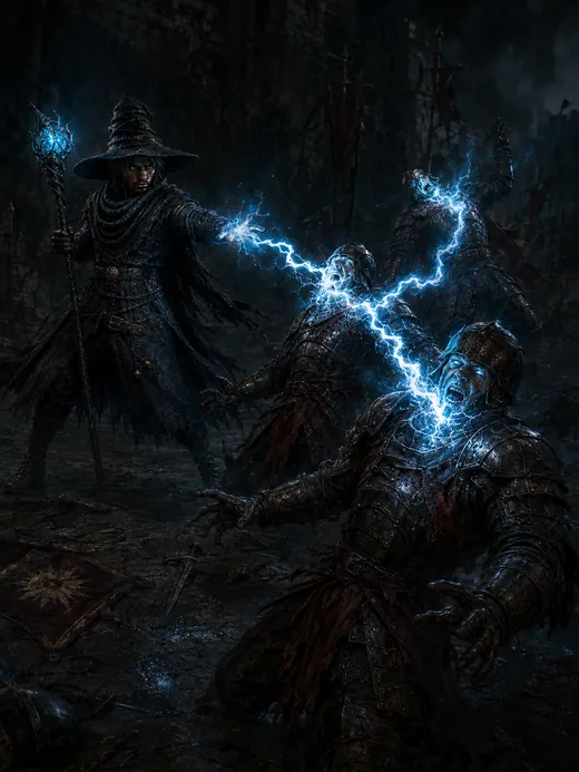 Chain Lightning card